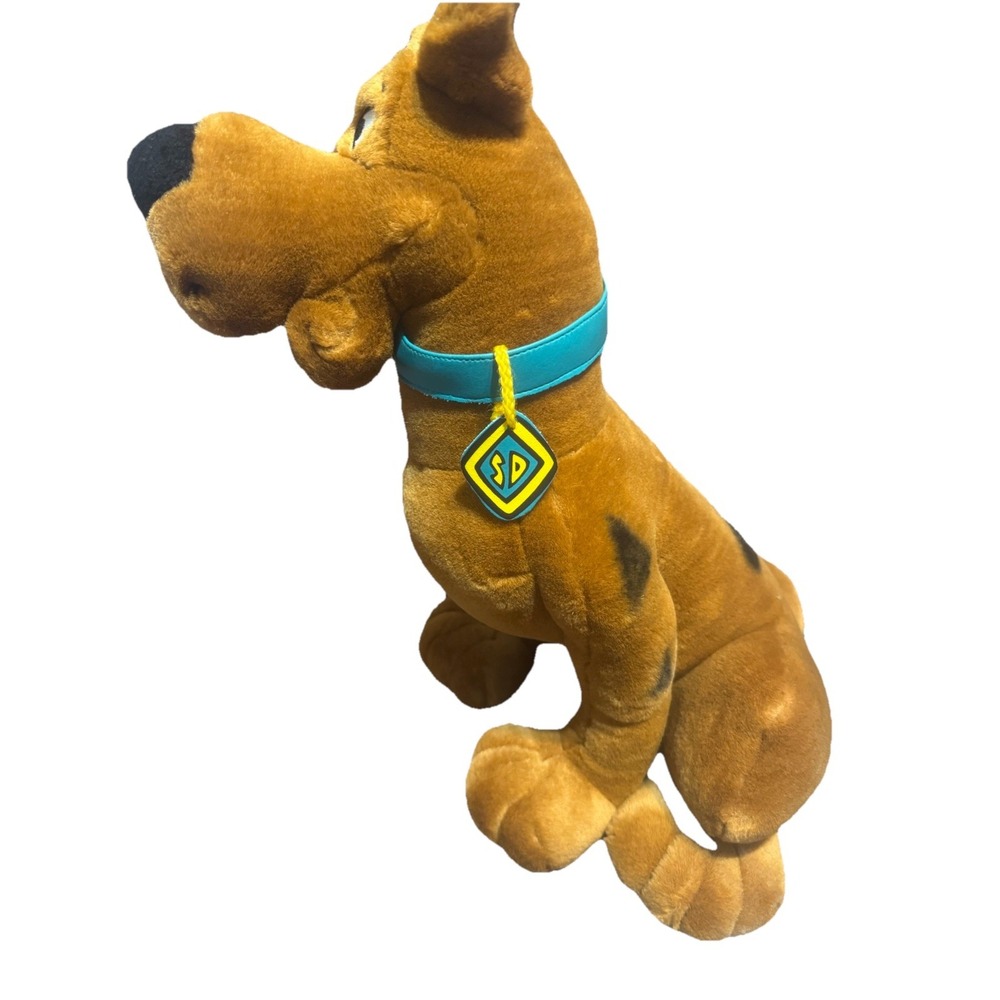 Scooby Doo Plush Large 19" Hanna-Barbera Cartoon Network Stuffed Animal EUC